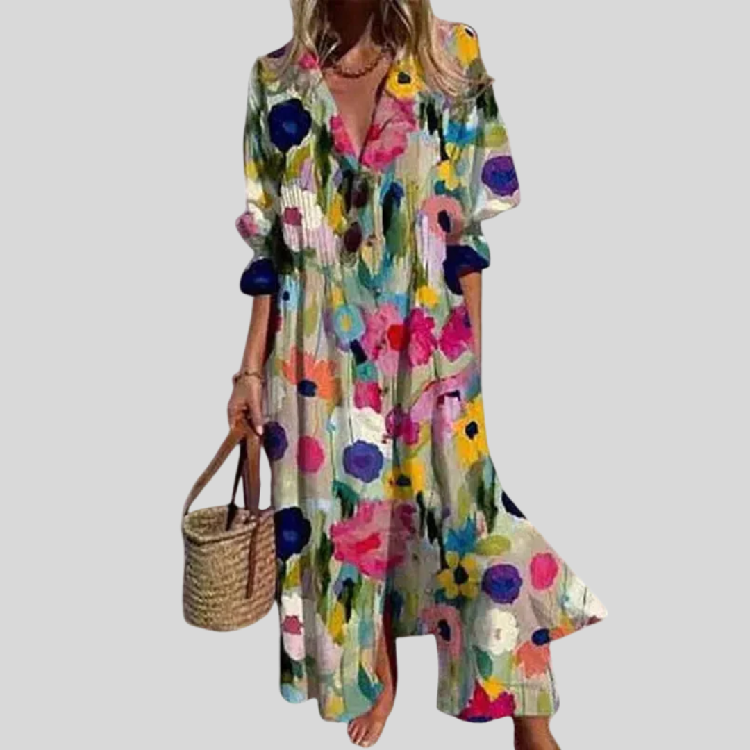 Zariah | Elegantes Boho-Maxikleid