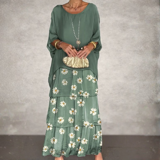 Lara – Vestito lungo fluido elegante