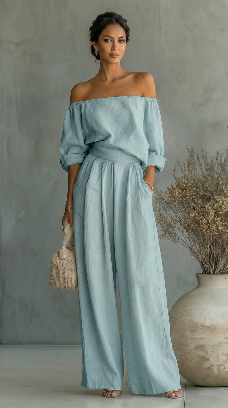 Liliána™ | Conjunto efecto tela exclusivo para un verano con estilo