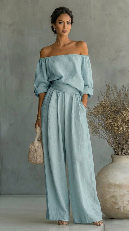 Liliána™ | Conjunto efecto tela exclusivo para un verano con estilo