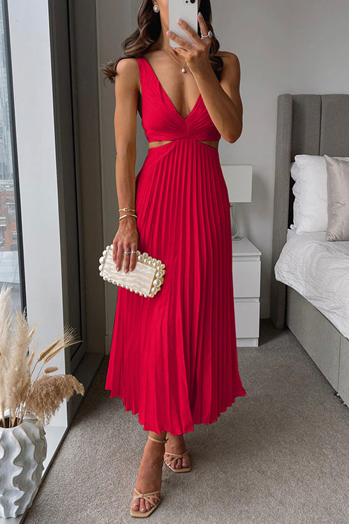Abito Elegante Bellezza | Abito Plissettato Ideale per Eventi