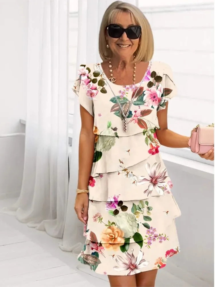 Hana – Abito elegante e fluido con volant