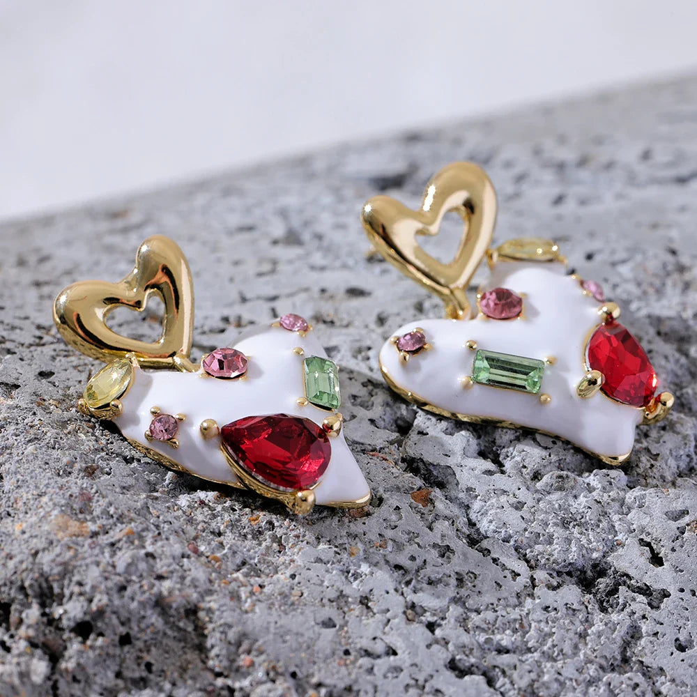 Pendientes Enamel Elegance