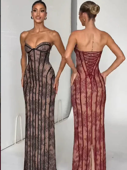 Vestido Élite Encaje