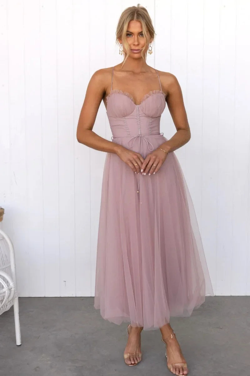 Vestido Sexy Mesh