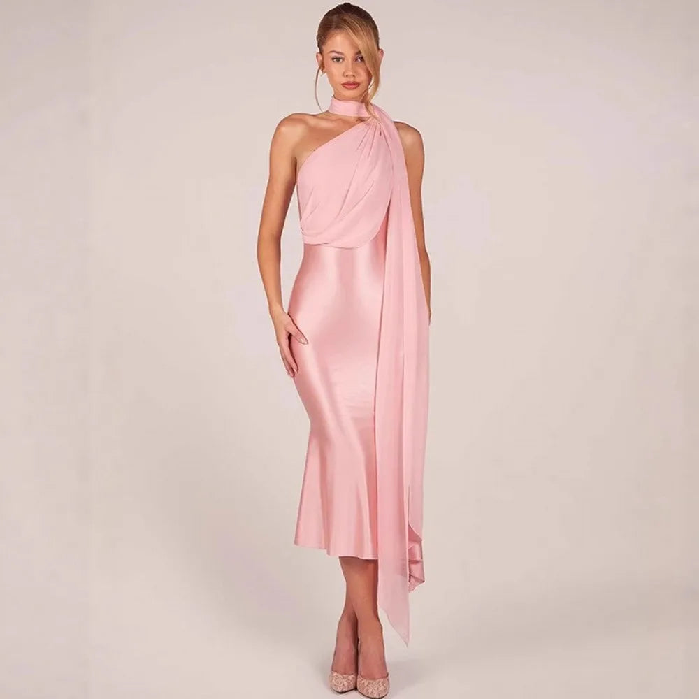 Vestido Halter Elegance