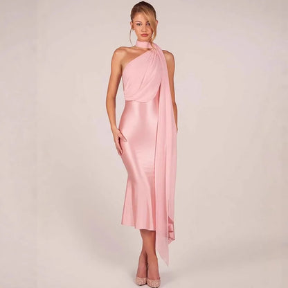 Vestido Halter Elegance