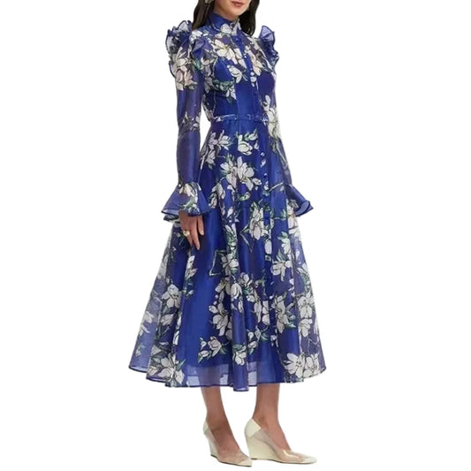 Vestido Magnolia Azul