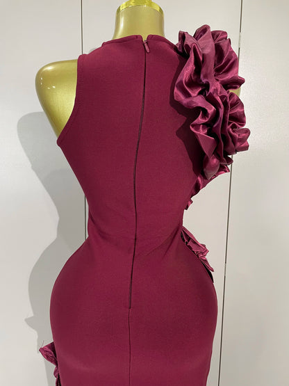 Vestido Vino Encanto