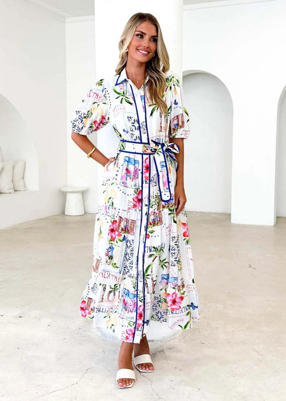 Vestido Floral Elegance