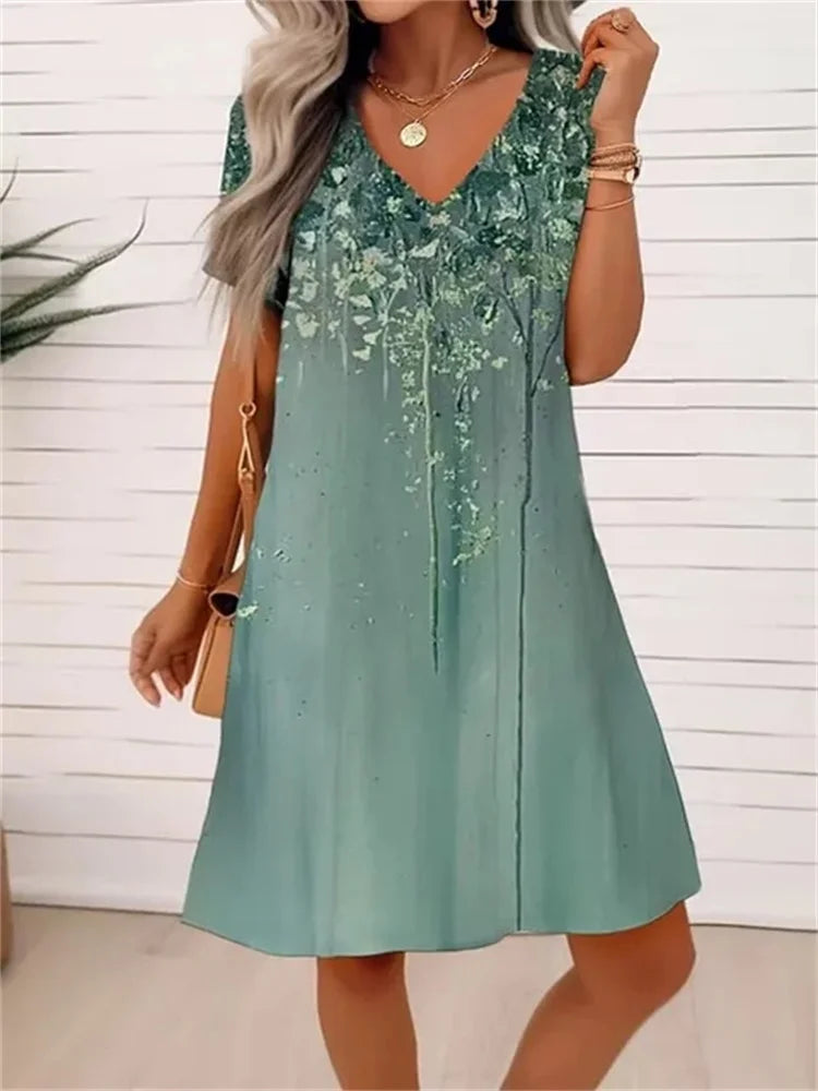 Sofia™ | Vestito Estivo Facile con Scollatura a V