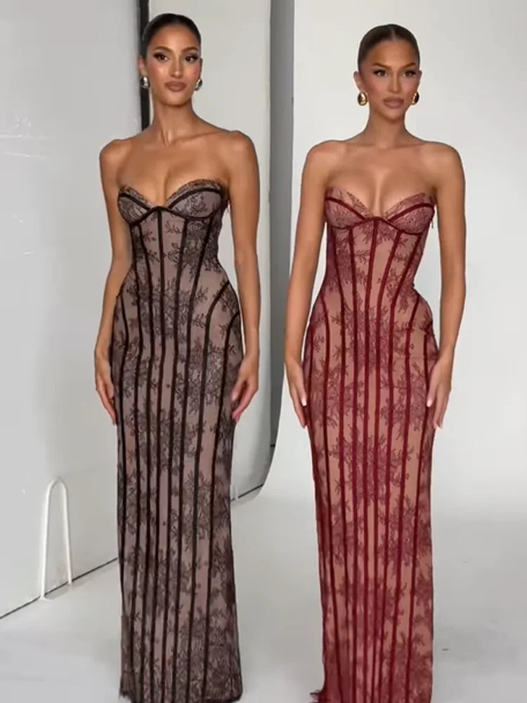 Vestido Élite Encaje