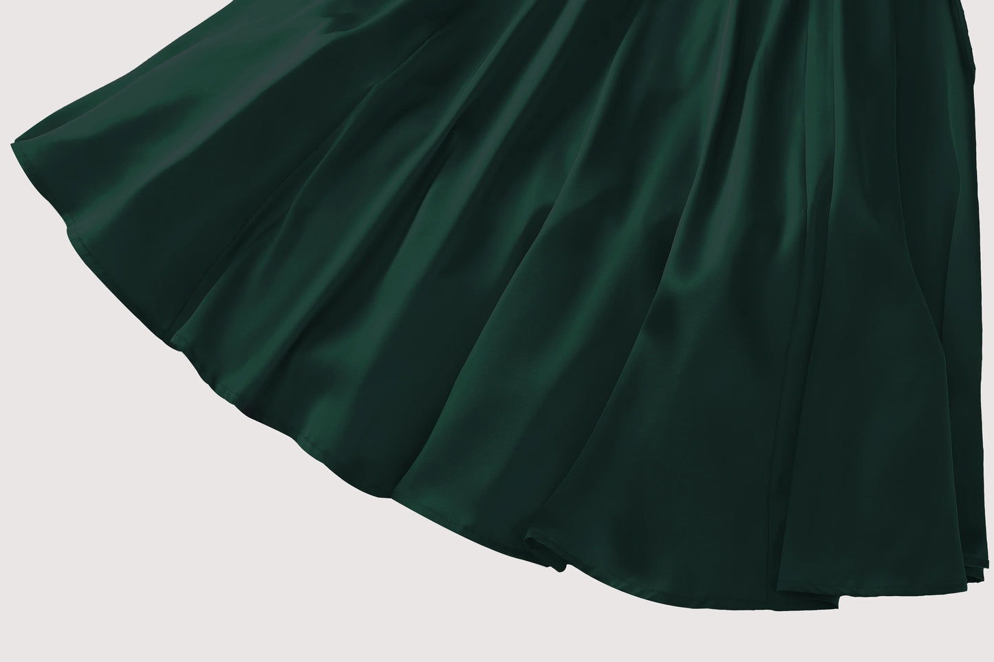 Vestido Princesa Verde Chic