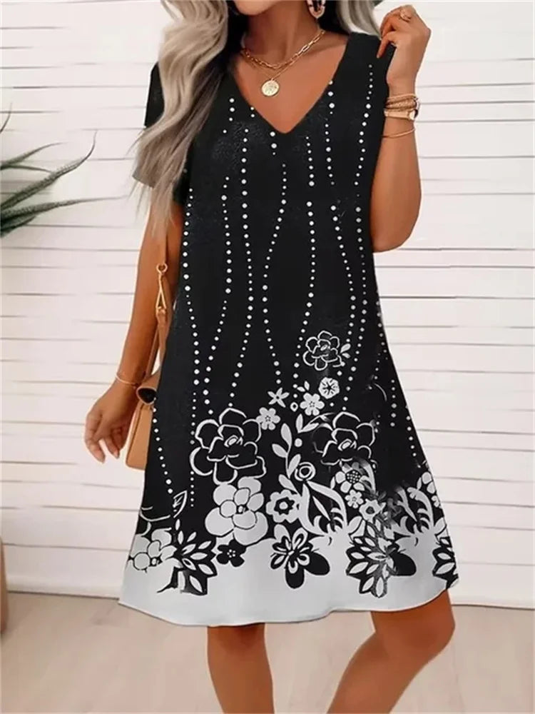 Sofia™ | Vestito Estivo Facile con Scollatura a V