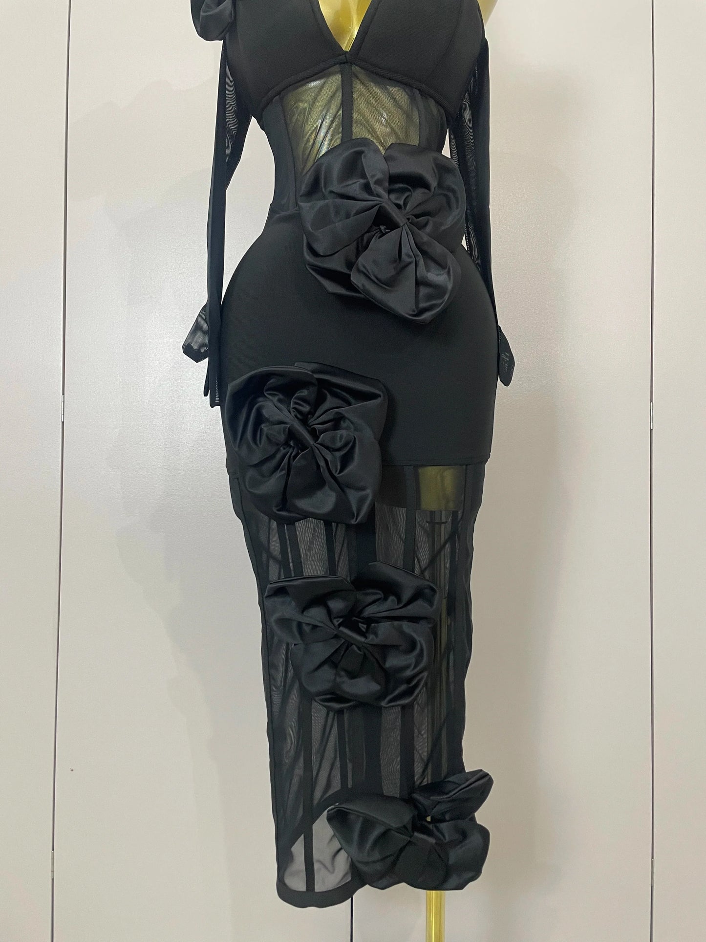Vestido Rosa Nocturna