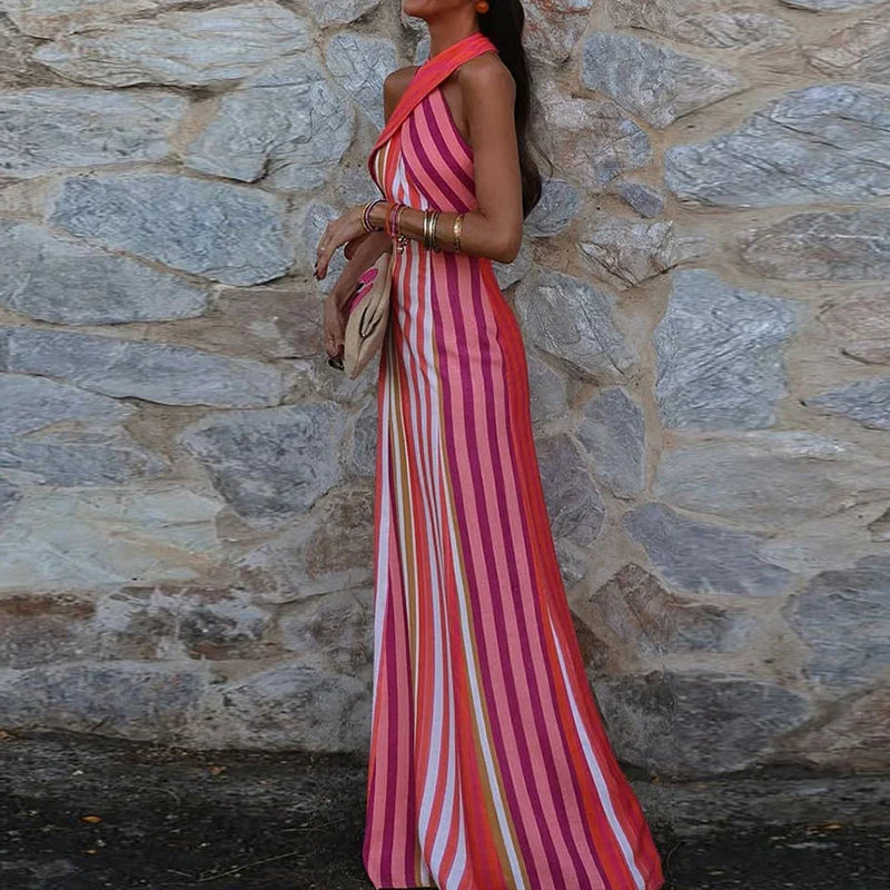 Vestido Cóctel Tropical