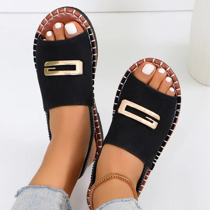 Gianna | Sandali con Tacco Wedge Ortopedico™