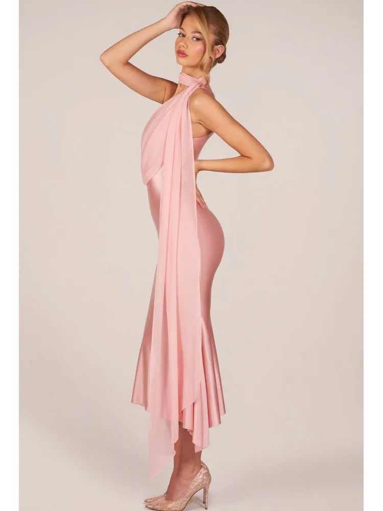 Vestido Halter Elegance