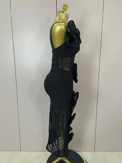 Vestido Rosa Nocturna