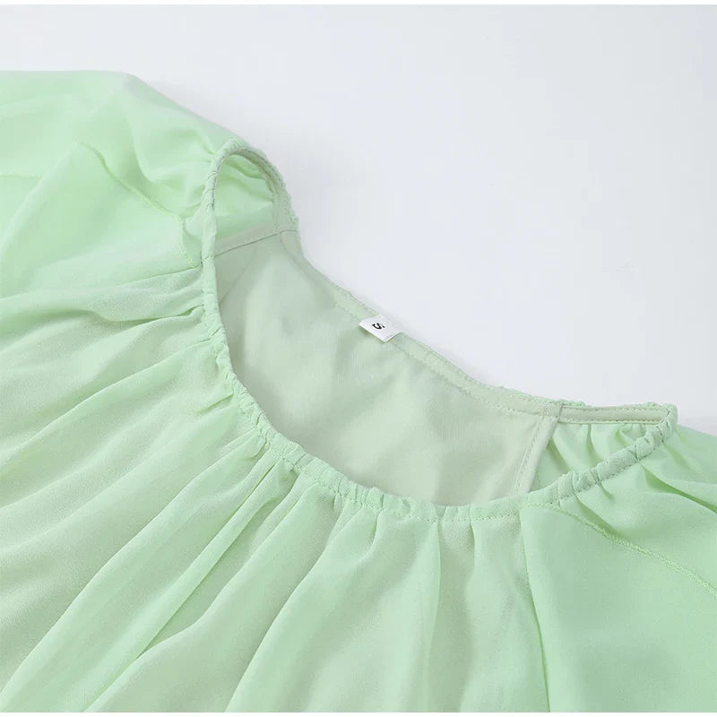 Vestido Verde Chic