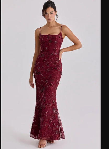 Vestido Glam Rubí