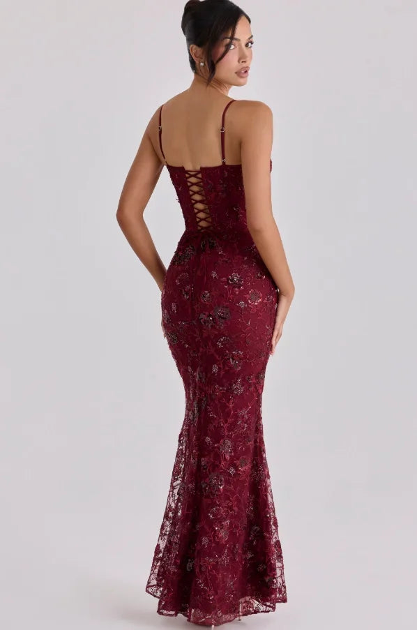 Vestido Glam Rubí