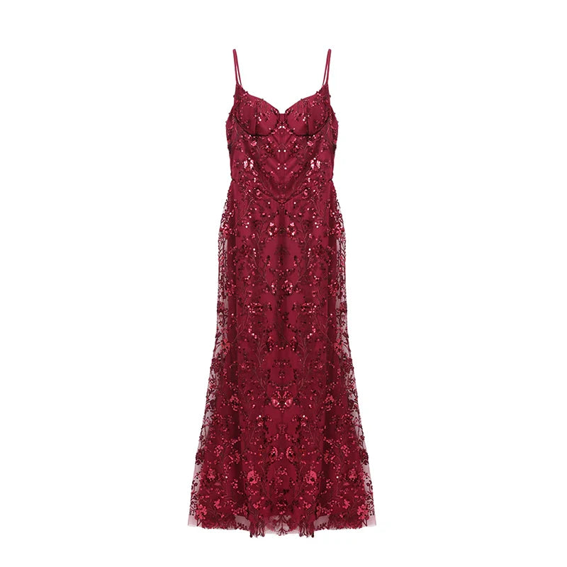 Vestido Glam Rubí