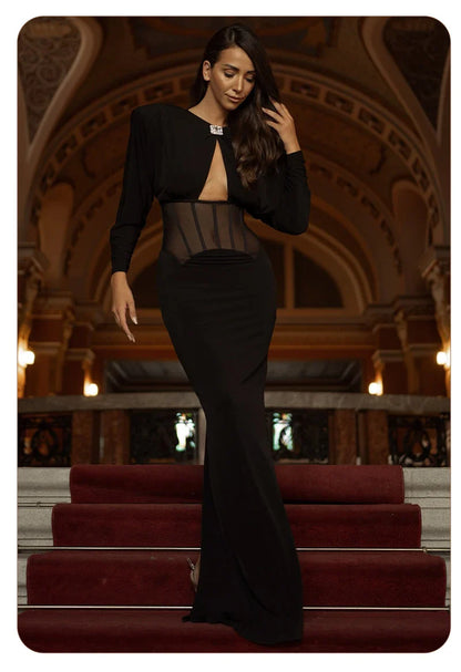 Vestido Diamante Noir