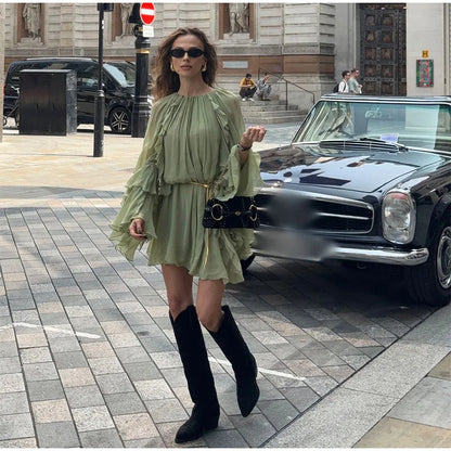 Vestido Verde Chic