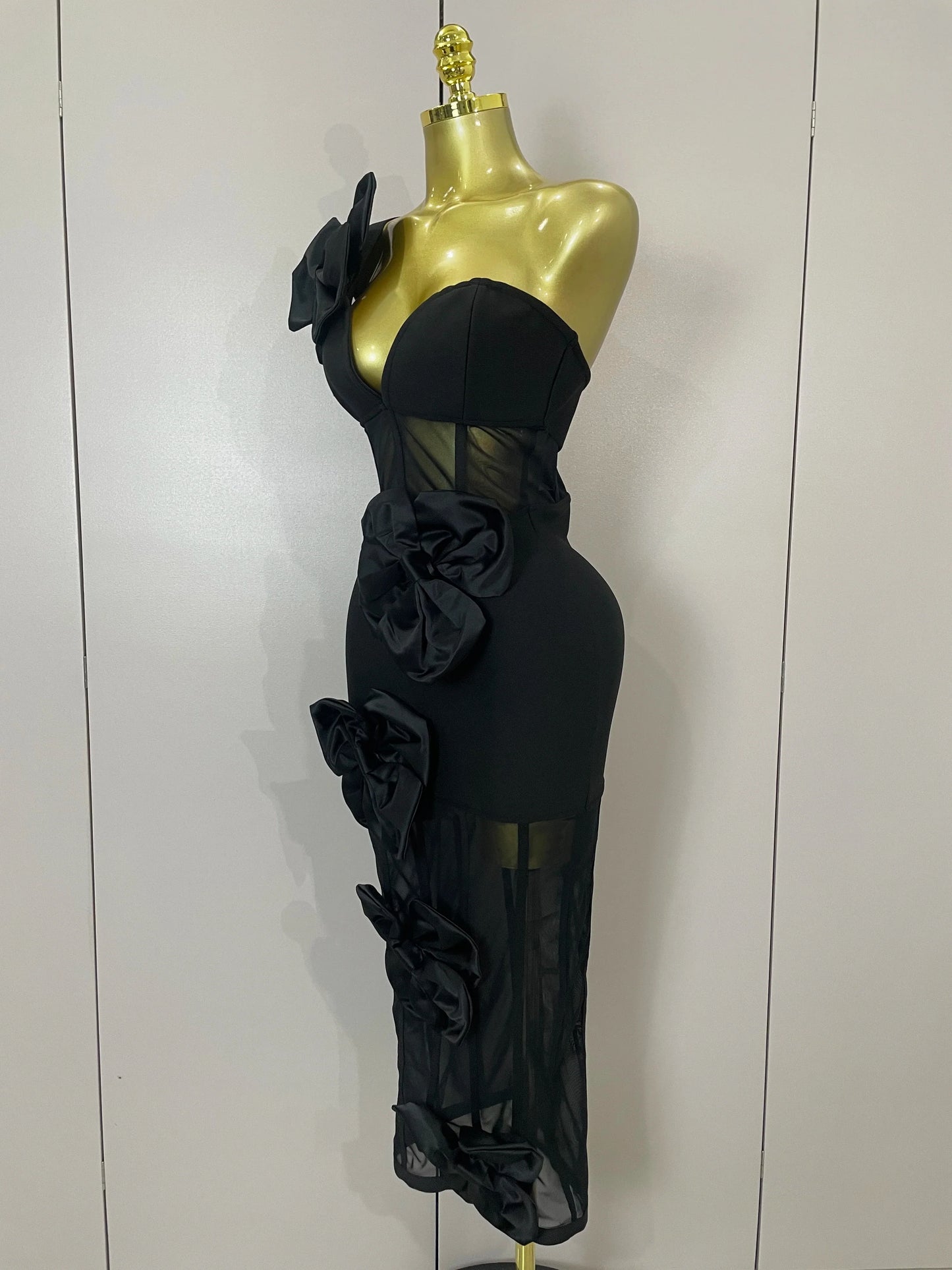 Vestido Rosa Nocturna