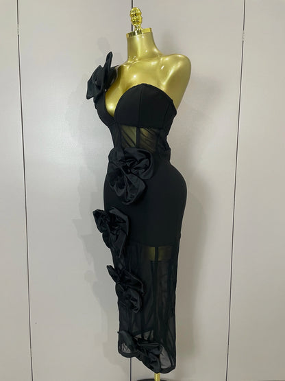 Vestido Rosa Nocturna