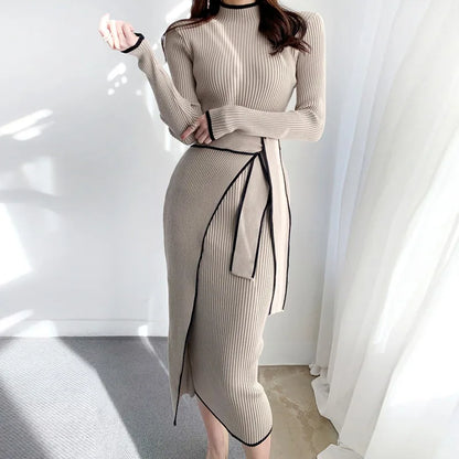 Vestido Elegante de Punto