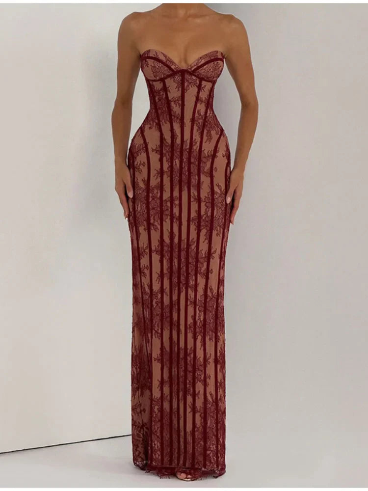 Vestido Élite Encaje