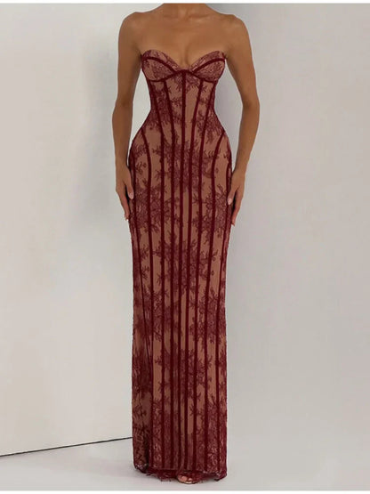 Vestido Élite Encaje