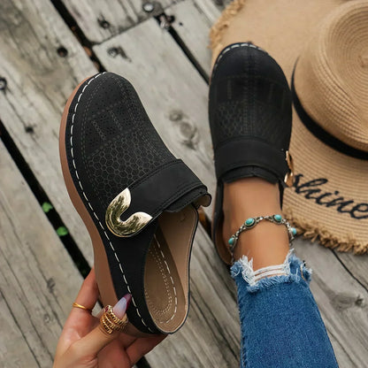 Caprielle™ Sandali con zeppa chic