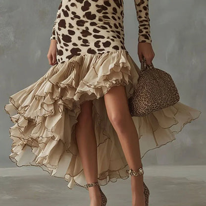 Vestido Leopardo Glamour