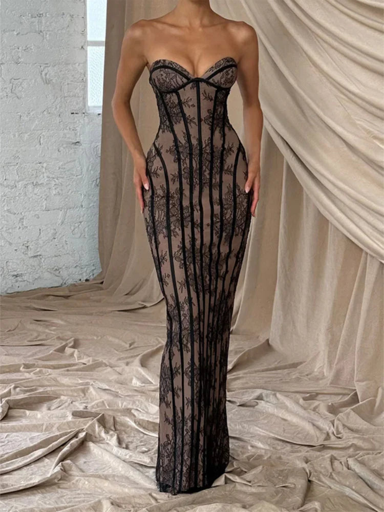 Vestido Élite Encaje