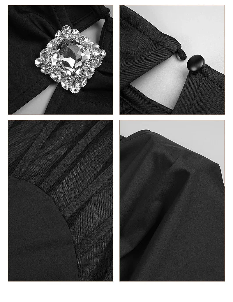 Vestido Diamante Noir