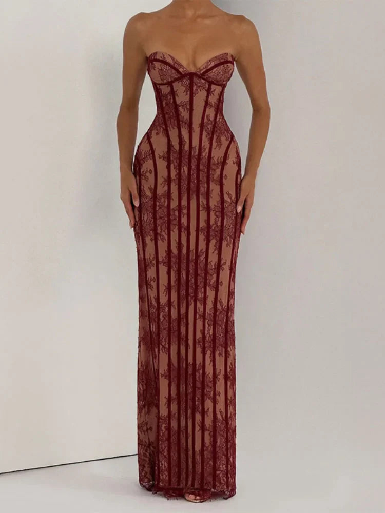 Vestido Élite Encaje
