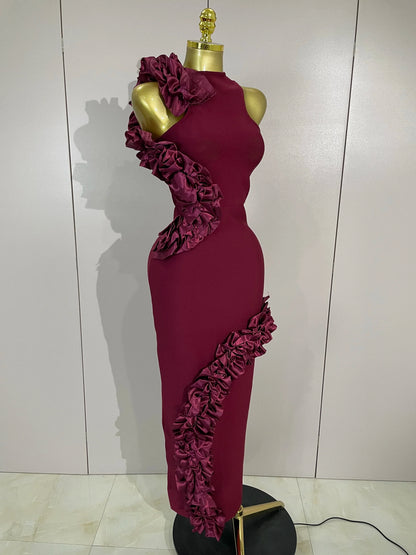 Vestido Vino Encanto