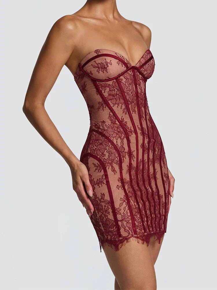 Vestido Élite Encaje
