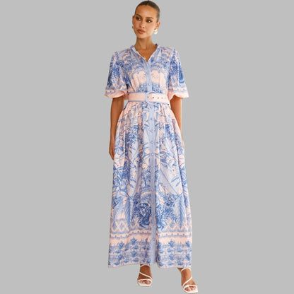 Vestido Jardín Real