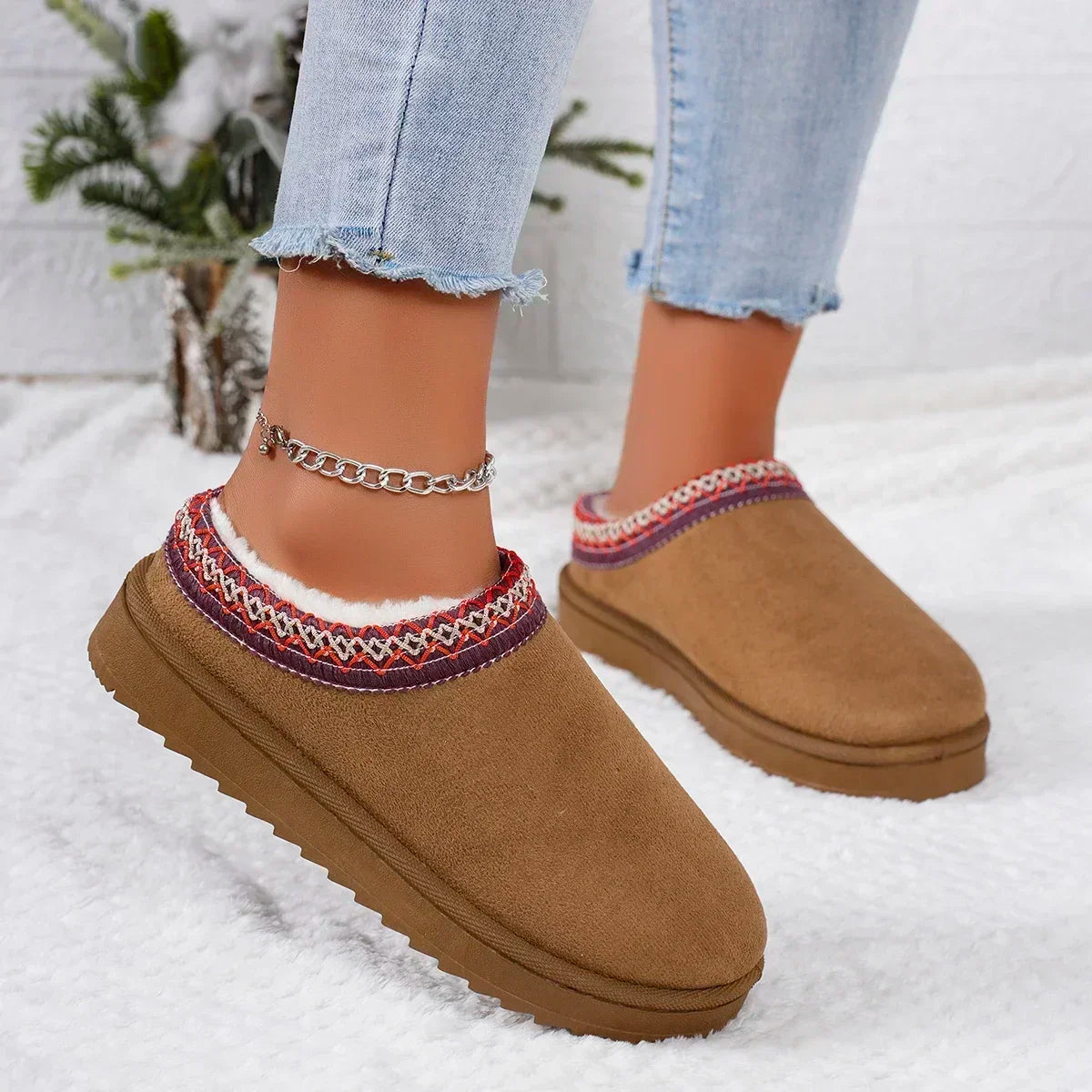 Claire – Pantofole Invernali Morbide e Calde