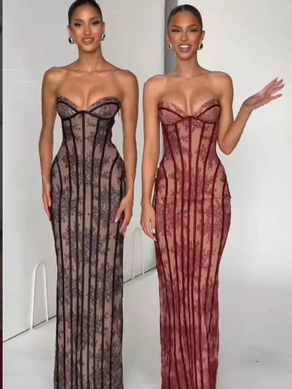 Vestido Élite Encaje