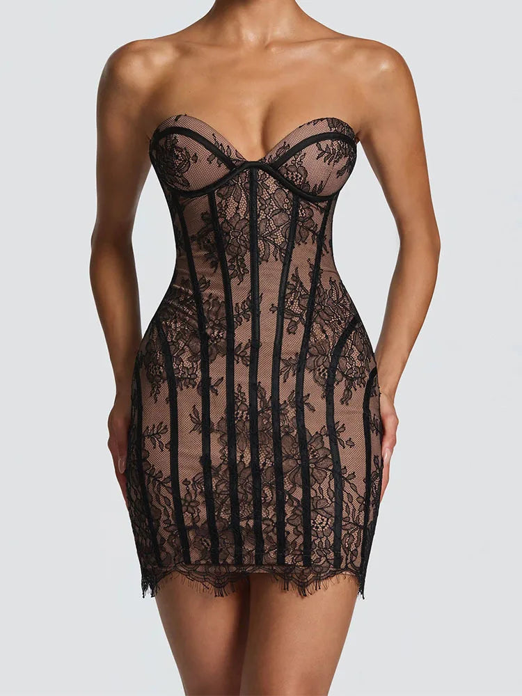 Vestido Élite Encaje