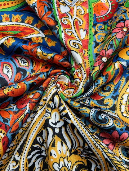 Anouk™ | Mini Abito Tank Boho Paisley