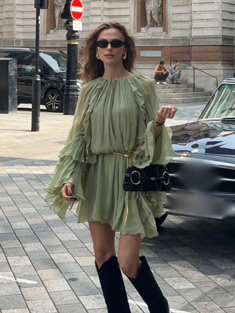Vestido Verde Chic