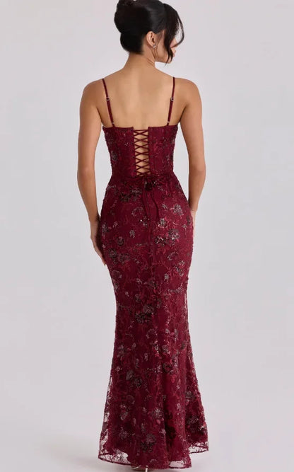 Vestido Glam Rubí