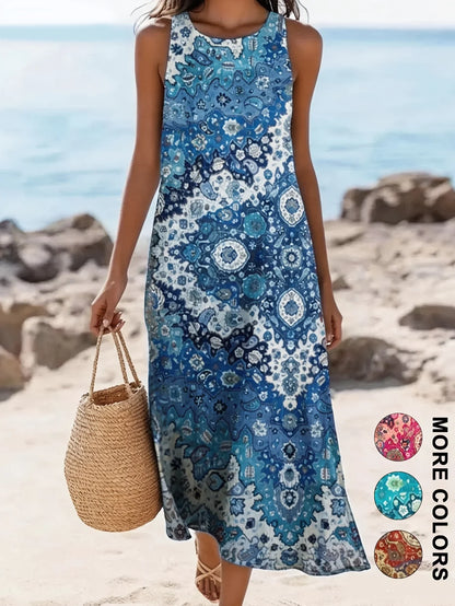 Bea™ | Abito Midi Estivo Boho a Fiori