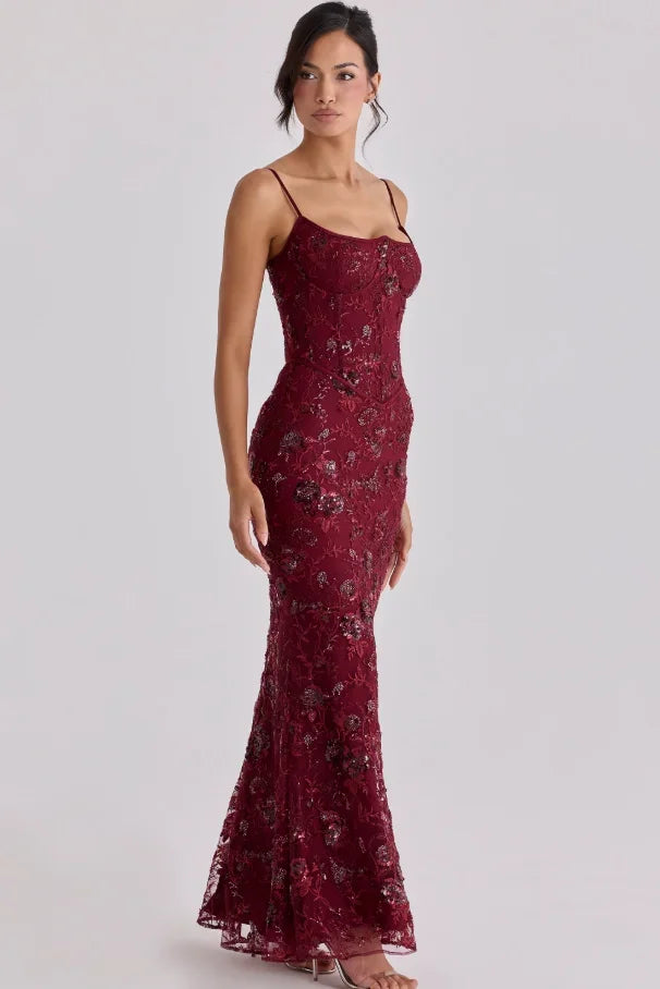 Vestido Glam Rubí